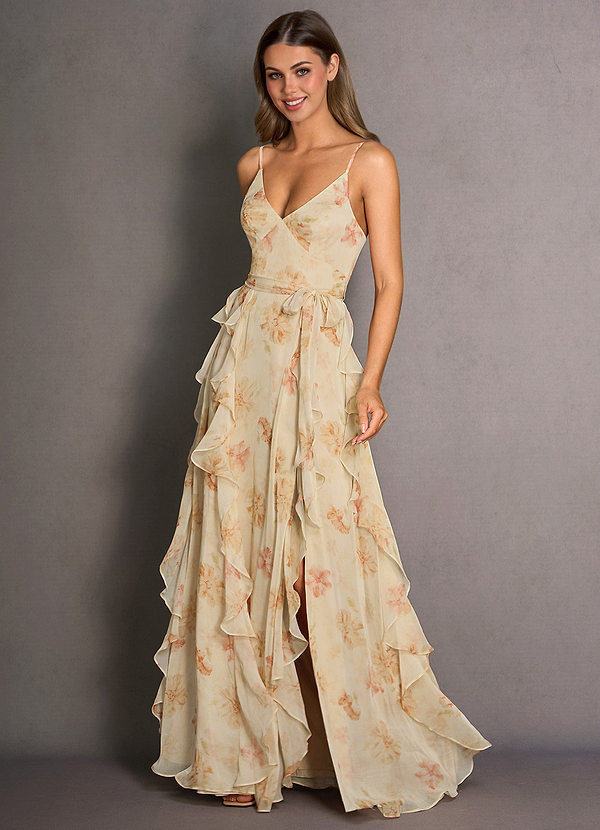Robe Maxi Jaune Sienne image1