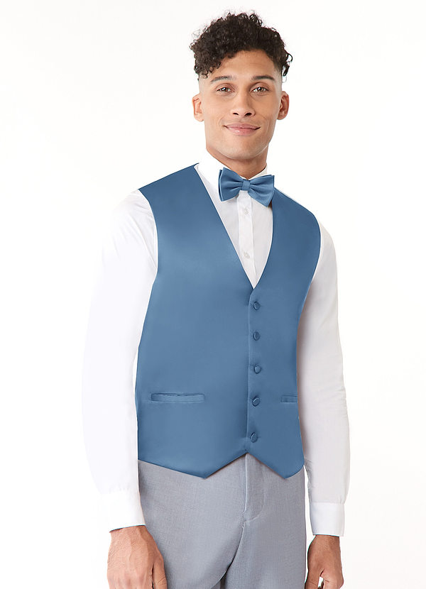 front Matte Satin Vest