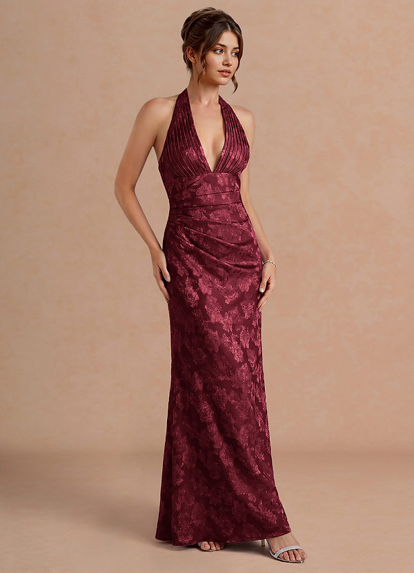 Torrance Wine Maxi Dress image1