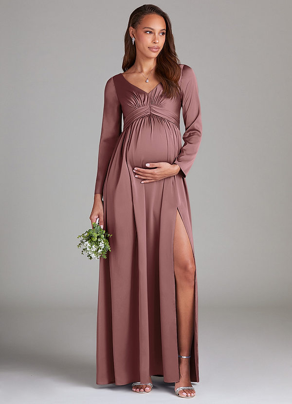 Azazie Teton Gravid brudtärna Klänningar  image1