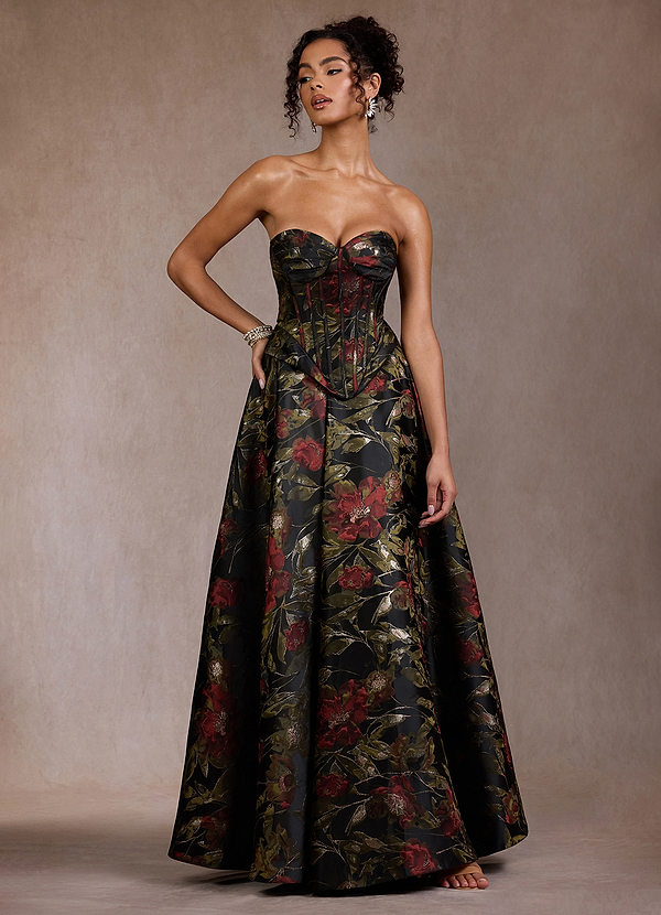 Elora Midnight Rose Gown image1