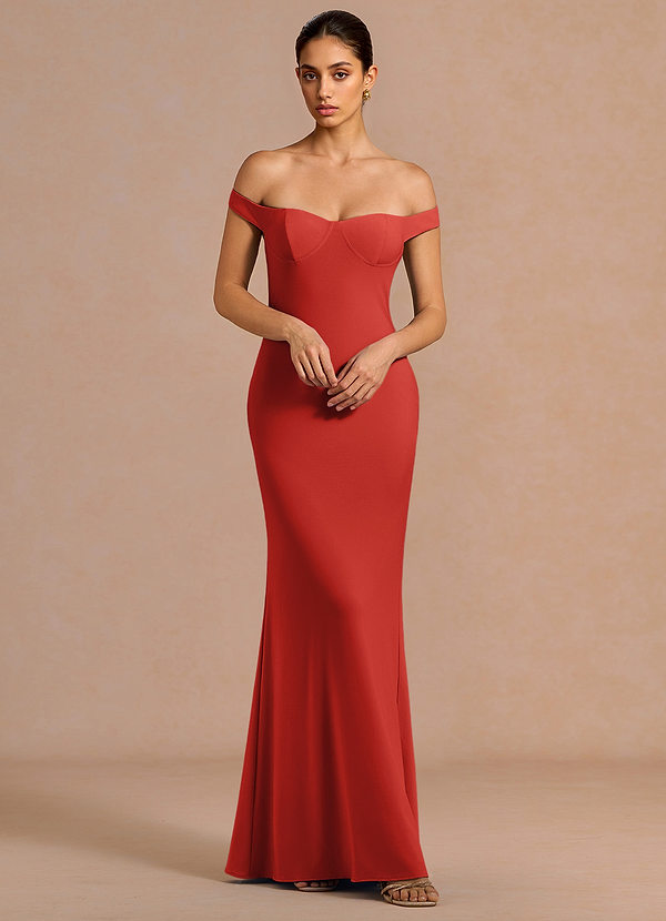 Robe Maxi Orange Moya image1