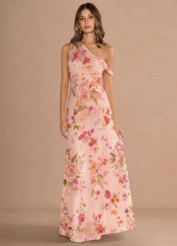 Killion Abstract Bouquet Floral Maxi Dress image1