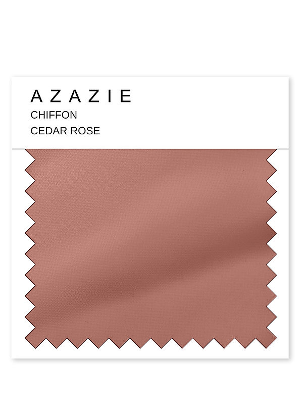 front Azazie Chiffon-Muster