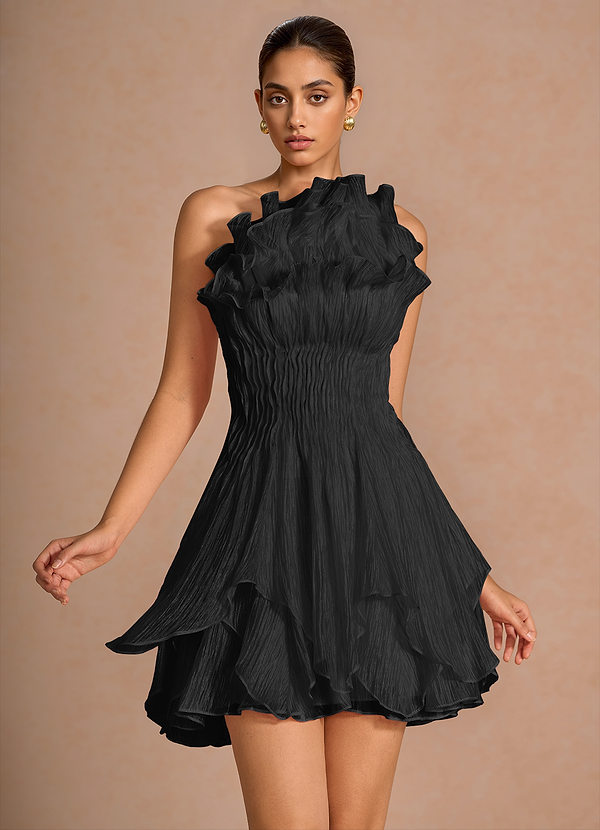 Ylisse Black Mini Dress image1
