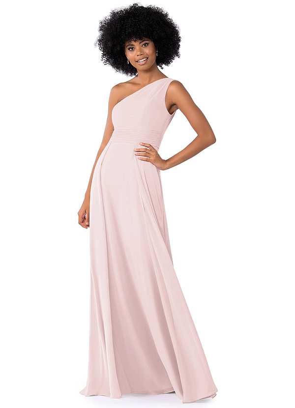Blushing Pink Azazie Dallas Bridesmaid Dresses | Azazie