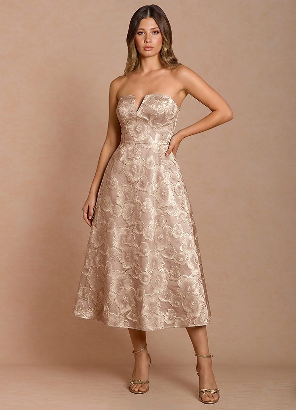 Vestido Rubor Vintage Midi Eldora image1