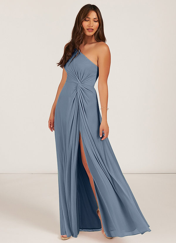 Vestidos De Dama De Honor Junior De Chifón A La Altura De Té Crepúsculo main image 0