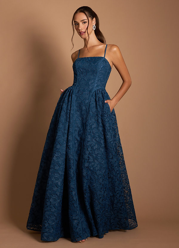Jemia Navy Blue Maxi Dress image1