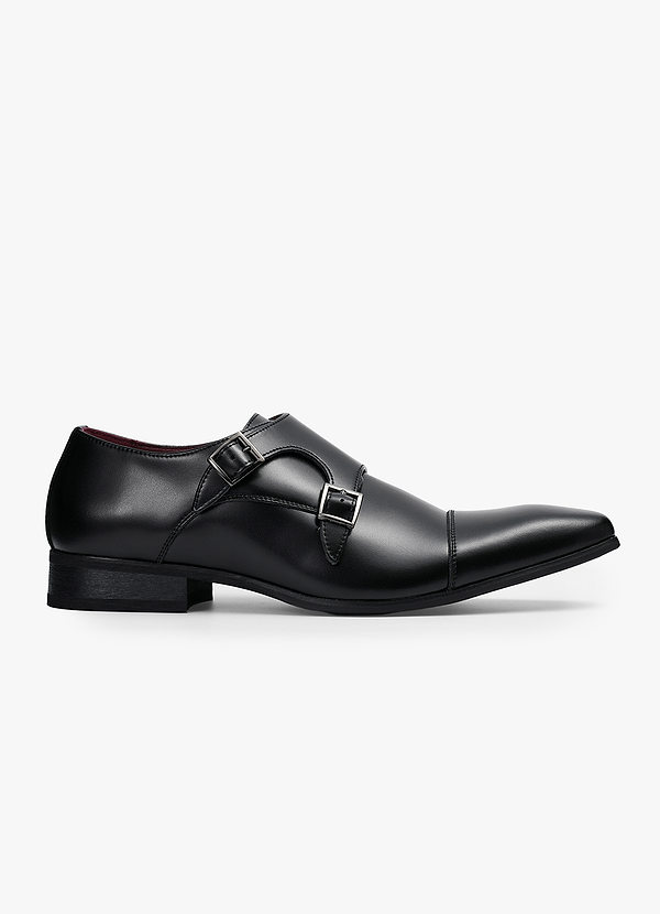 Herren-Loafer aus Leder mit Doppel-Monkstrap front