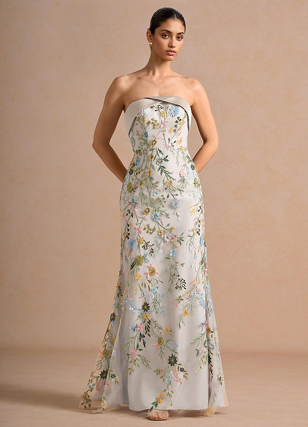 Beabea White Maxi Dress image1