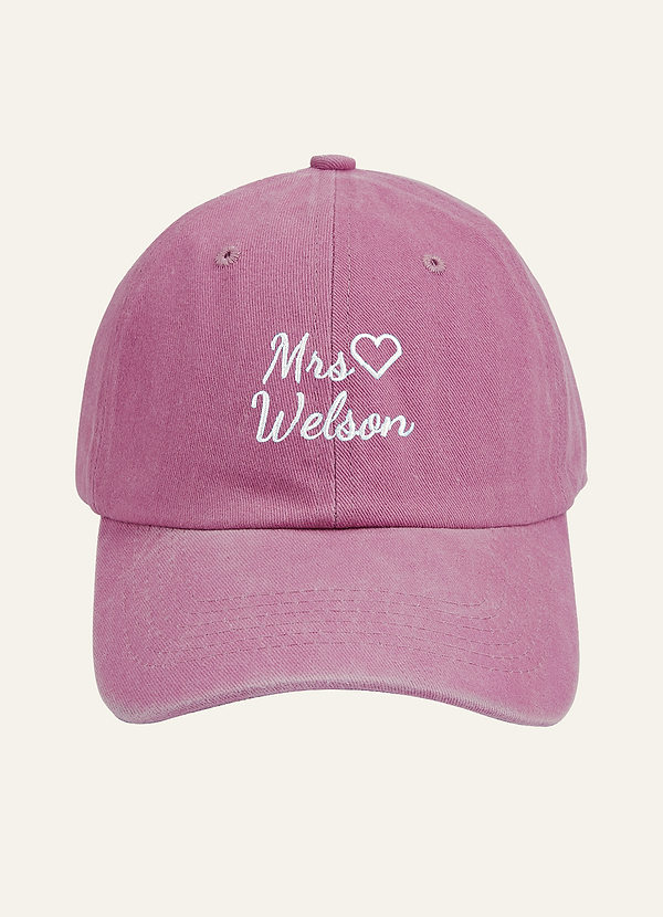 front Personalized Embroidered Bride Hat