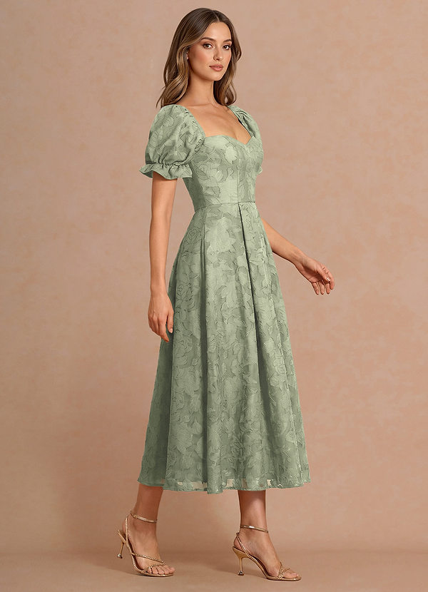 Vestido Agave Verde Midi Lanthe image1
