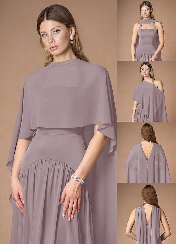 front Matchande färg Multi Style Evening Sheer Sjal