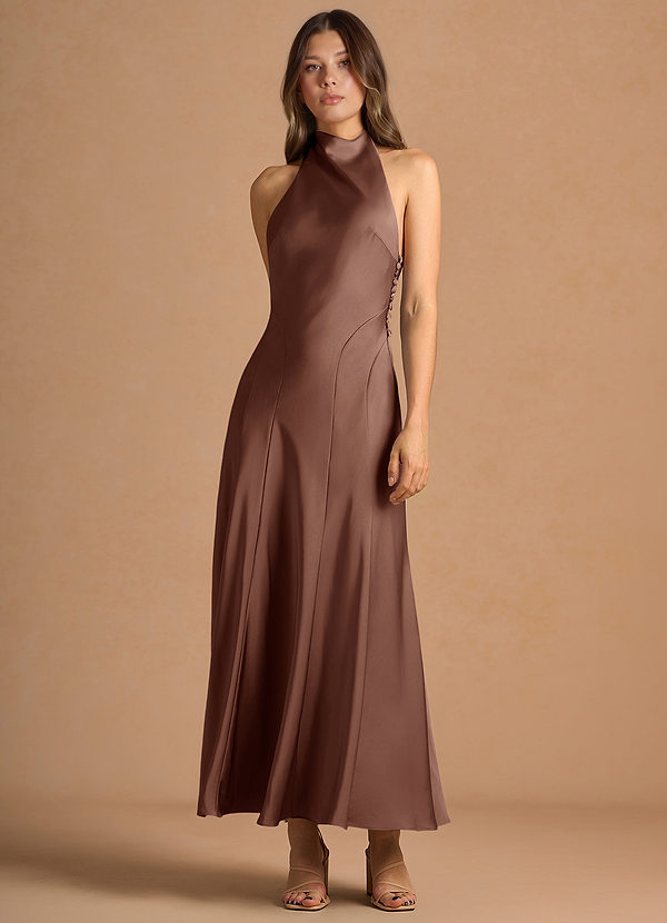 Diaz-M Dress - Lisha Print Bronze Green main image 1