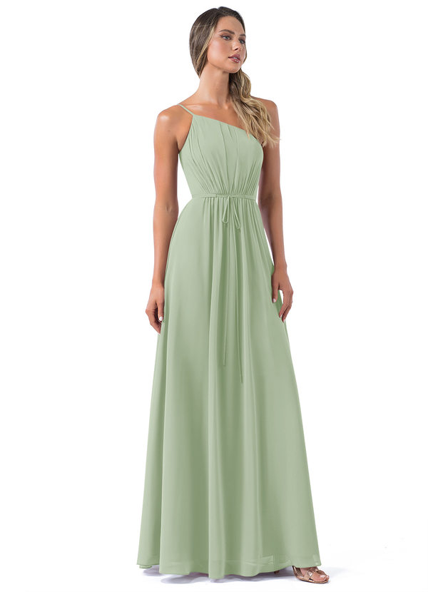 Dusty Sage Azazie Hoya Bridesmaid Dresses | Azazie