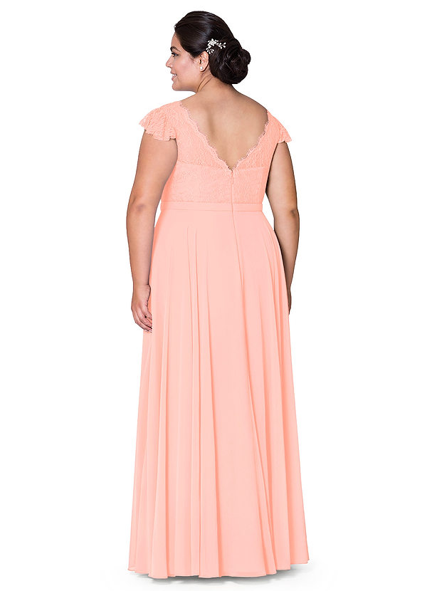  Azazie  Cheryl Bridesmaid  Dress  Coral  Azazie 