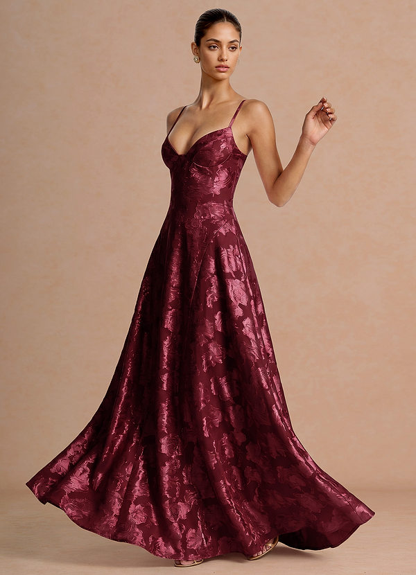 Liberty Wine Maxi Dress image1