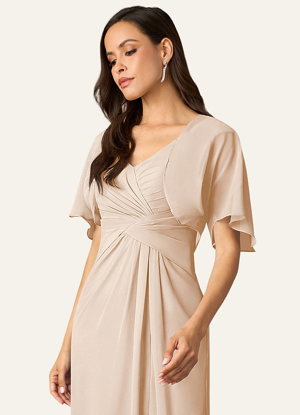 front Azazie Matchande Färg Salome Chiffong Wrap