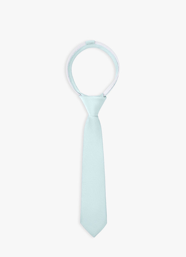 front Pojkbyxa i stretchig satin med knytband