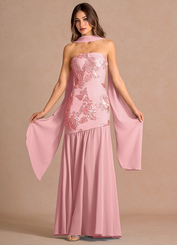 Vestido Rosado Largo Nerissa image1