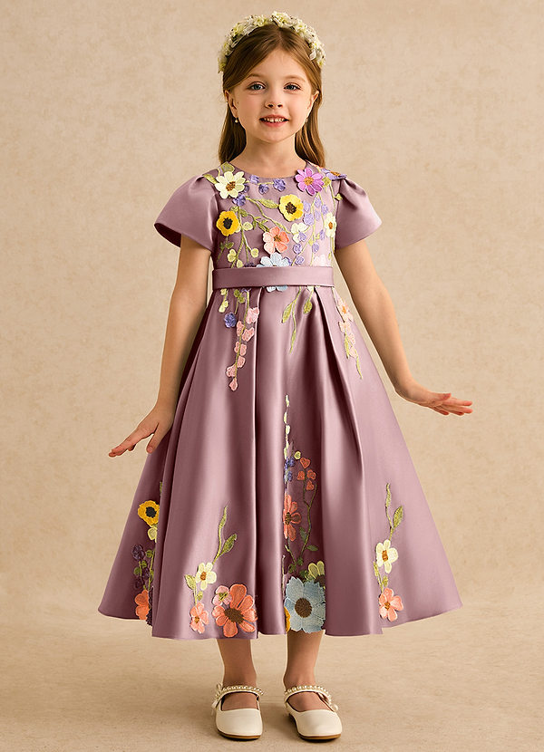 Azazie Haya Klänningar för brudeflicka Klä A-Line i Spets image1