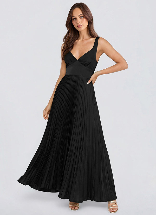 Dazzling Black Maxi Dress image1