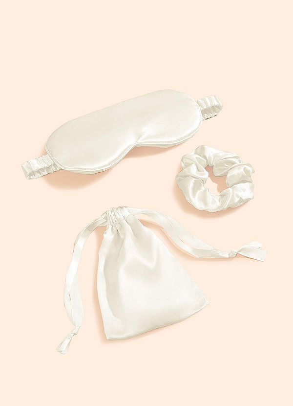 front Juego de antifaz para dormir Scrunchie