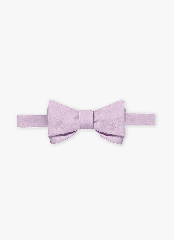 front Stretch Satin Bow Tie
