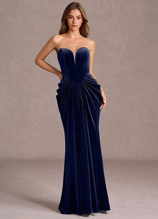 Sylvie Navy Maxi Gown image1