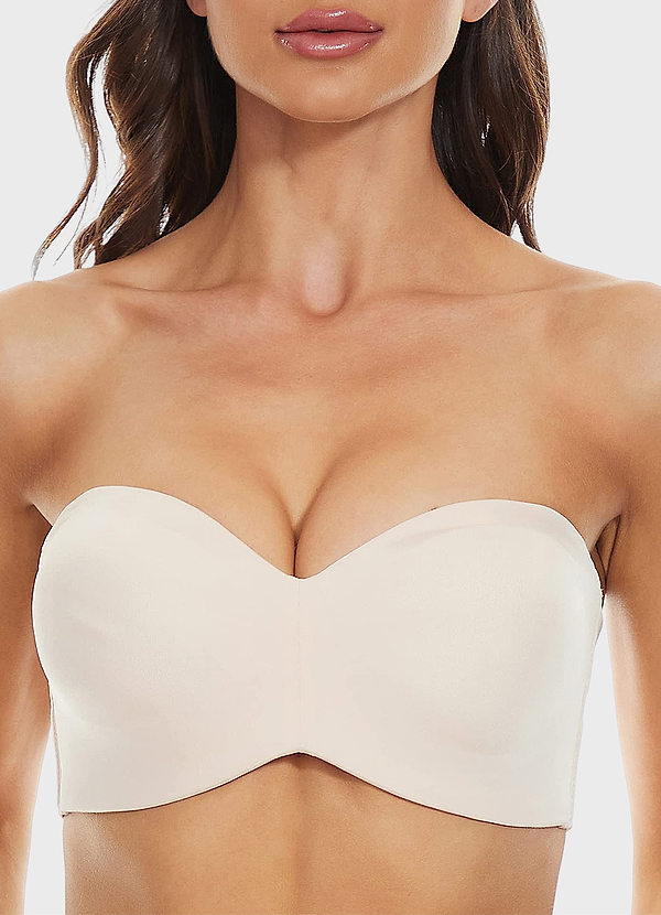 front Comfortable Strapless Bra