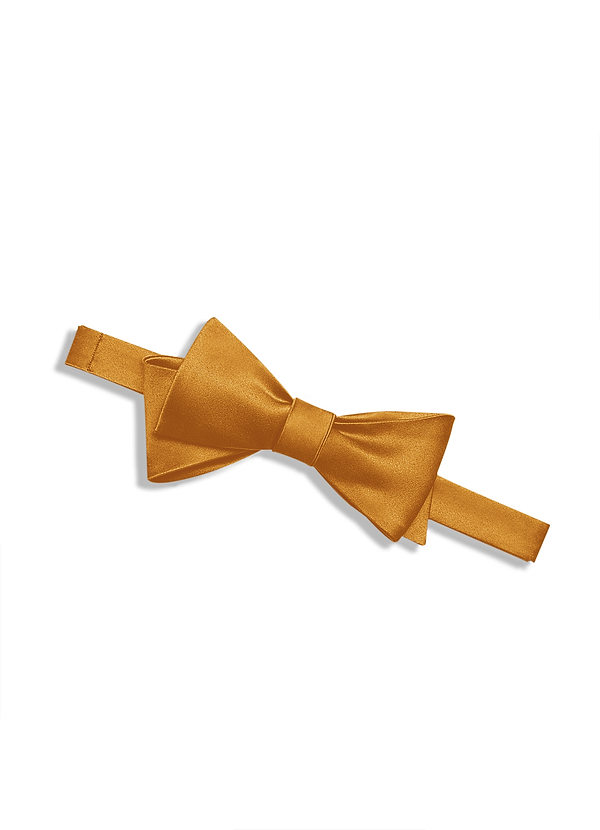 front Matte Satin Bow Tie