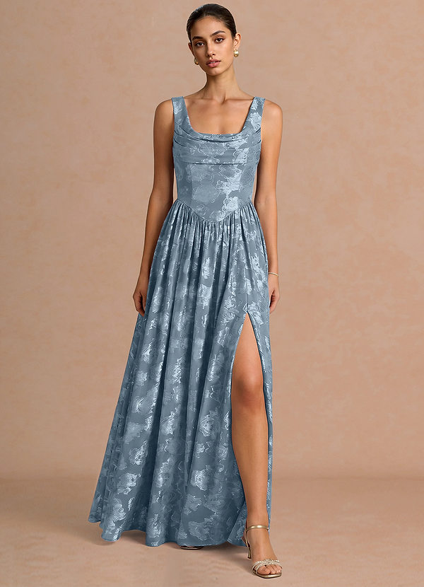 Kleid Novi Staubblau image1