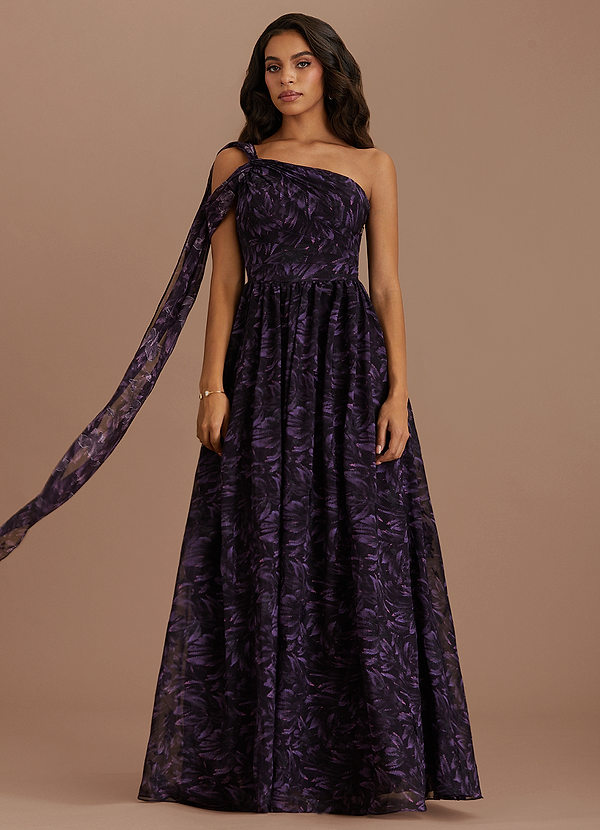 Abito Maxi Viola Profondo Ashley image1
