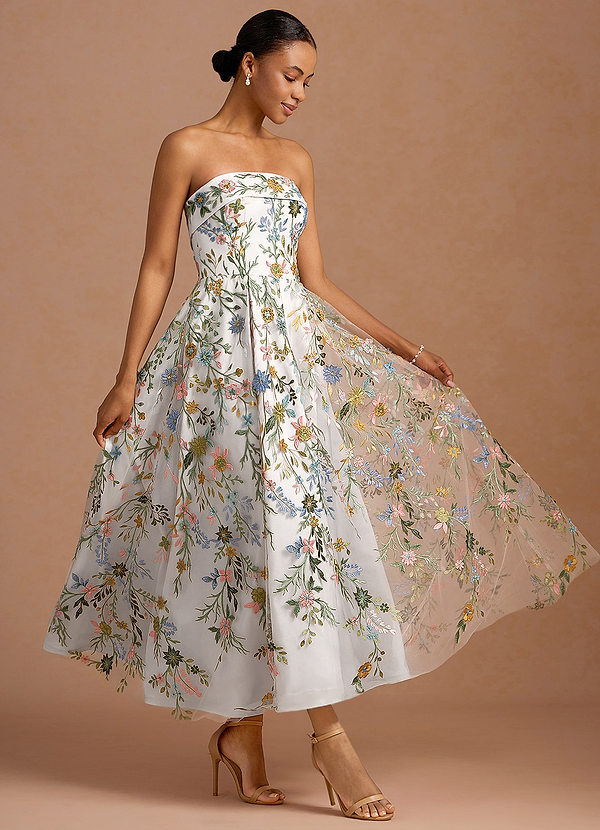 Kleid Evangeline Weiß image1