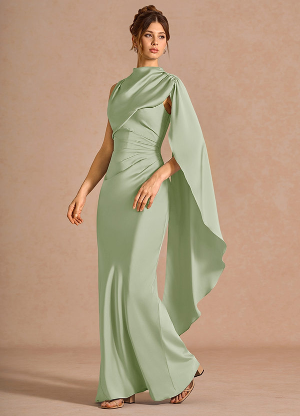 Chesney Light Green Maxi Dress image1
