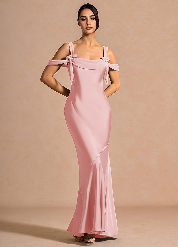 Robe Longue Rose Brumeux Ariane image1
