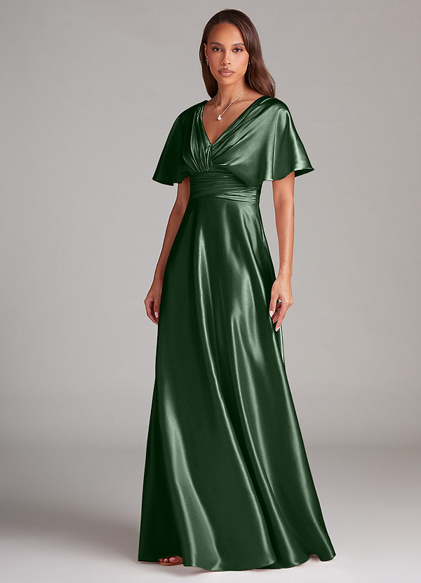 Azazie Pamela Eucalyptus Bridesmaid Dresses | Azazie