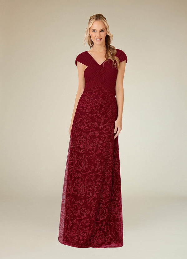 Burgundy Ready to Ship Azazie