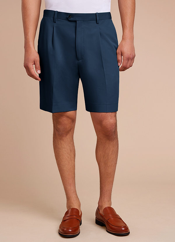 front Owen Lightweight Tailored Classic Regular Dress Shorts