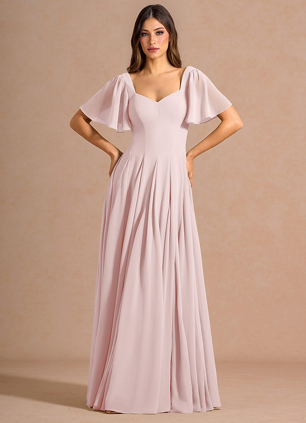 Urella Powder Pink Maxi Dress image1