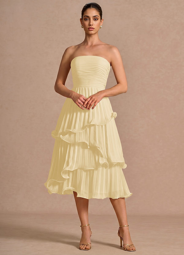 Hartley Lemon Sorbet Midi Dress image1