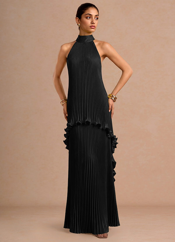 Zorelle Black Maxi Dress image1