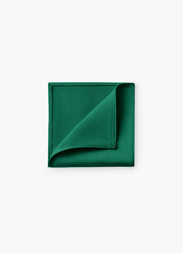 front Boy's Matte Satin Pocket Square