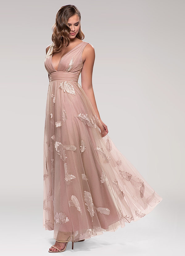 Lost In Paradise Blush Embroidery Maxi 