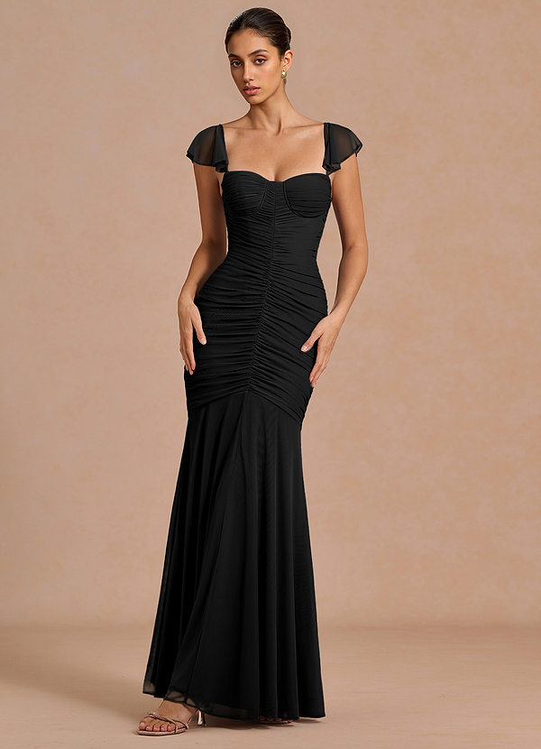 Robe Maxi Noir Selmira image1