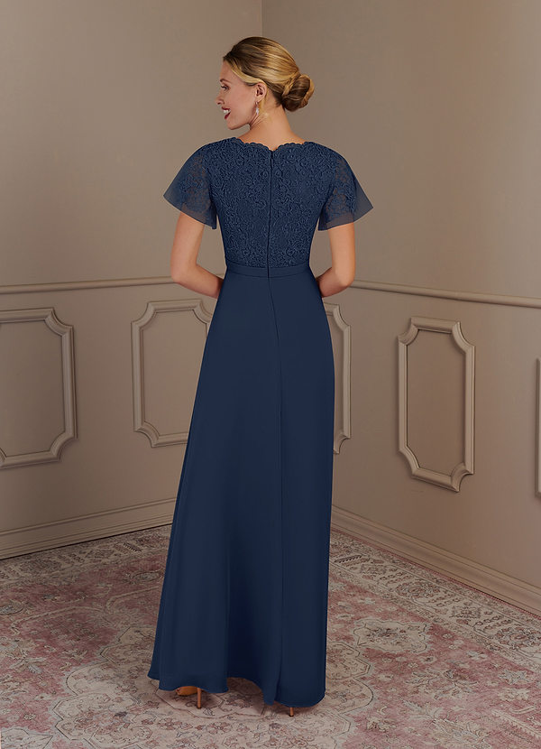 back Azazie Singer Mother of the Bride Dress