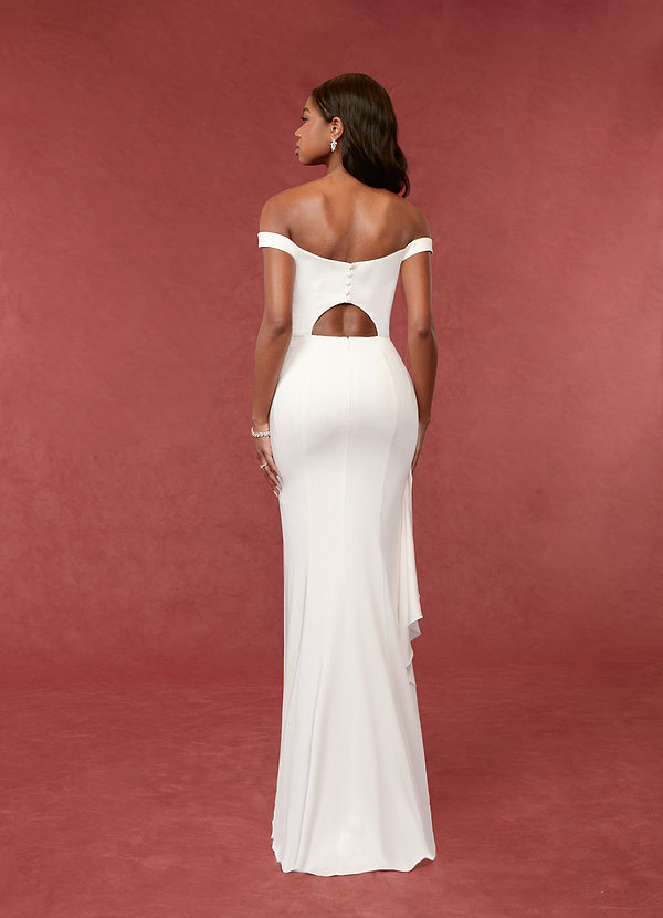 back Azazie Ruby Wedding Dress