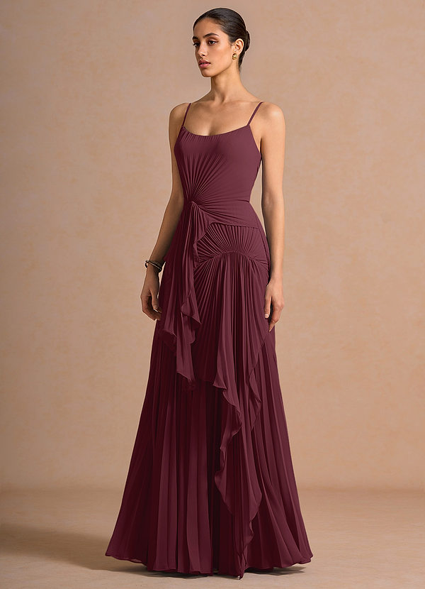 Bashira Wine Maxi Dress image1