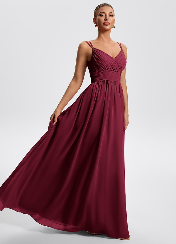 Robe Maxi Bourgogne Heloise image1